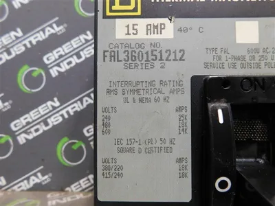 USED SQUARE D FAL360151212