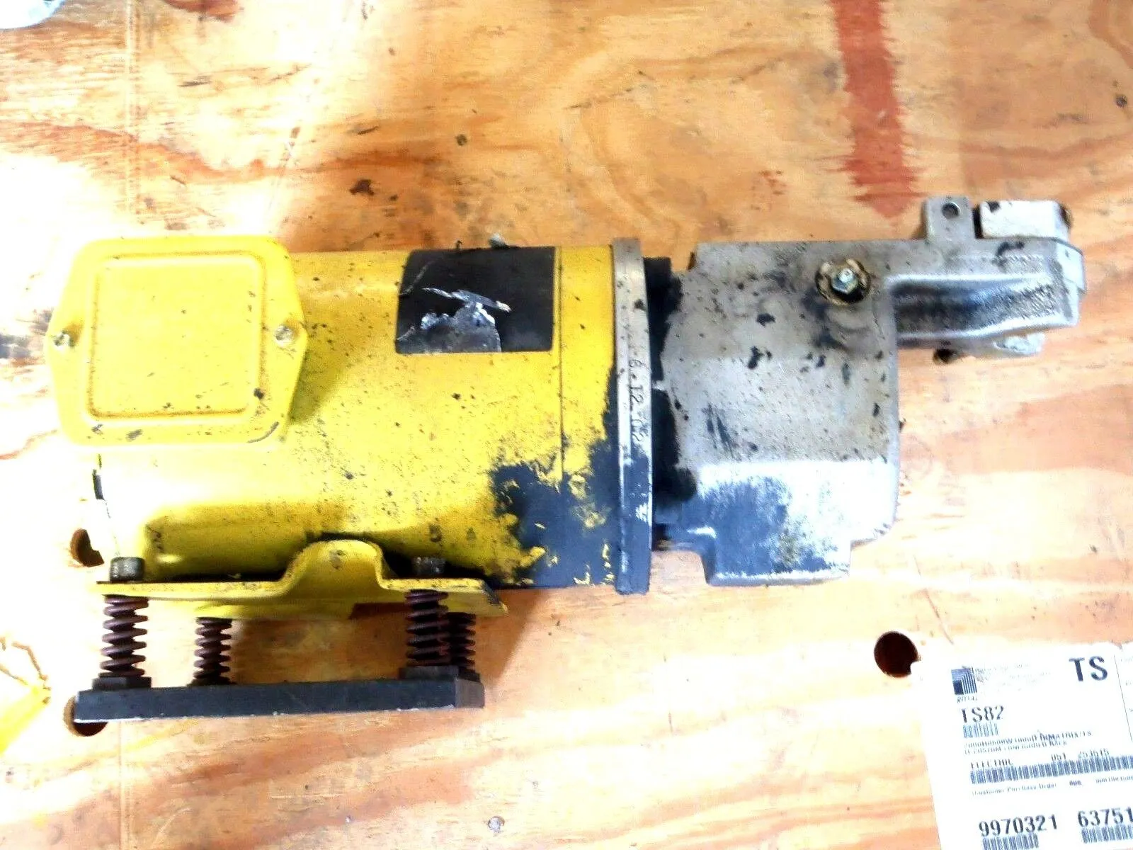 USED GE AC MOTOR & DUAL TIP DRESSER CUTTER SPOT WELDER