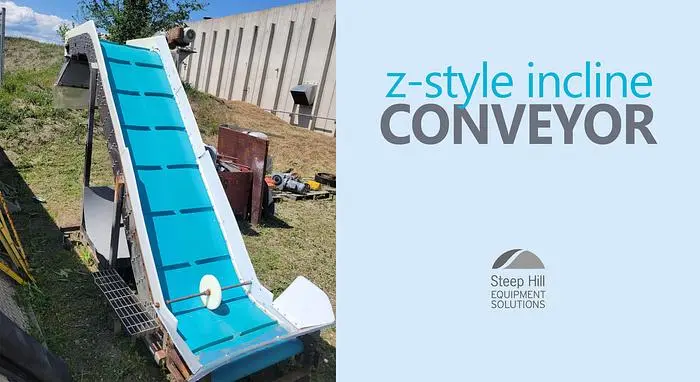 Cleated Z-Style Incline Conveyor