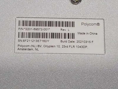 NEW 2021 POLY 2215-69572-001