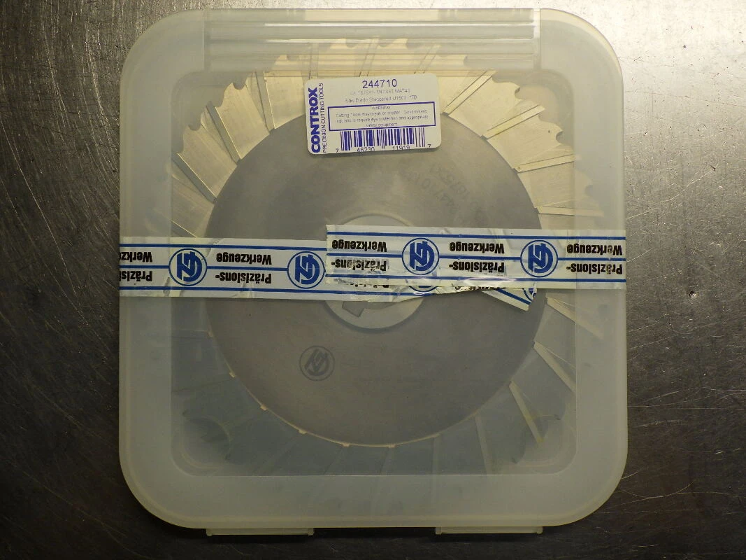 Controx 8" x 3/16" HSSCo Slot Saw 1.25" Arbor 48 Teeth 244710 (LOC3261)
