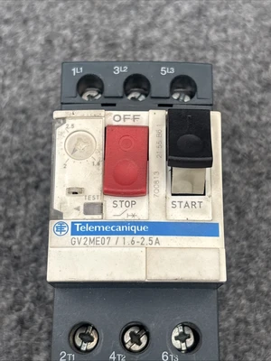 Used Telemecanique GV2ME07/1.6-2.5A Starters California US | Davliegogo LLC #1708006