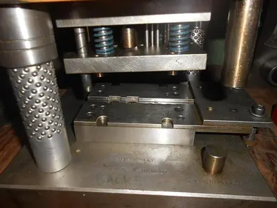 7458-390 JEWELRY PADLOCK PRODUCT DIE MAKING SYSTEM – 4 Die Sets