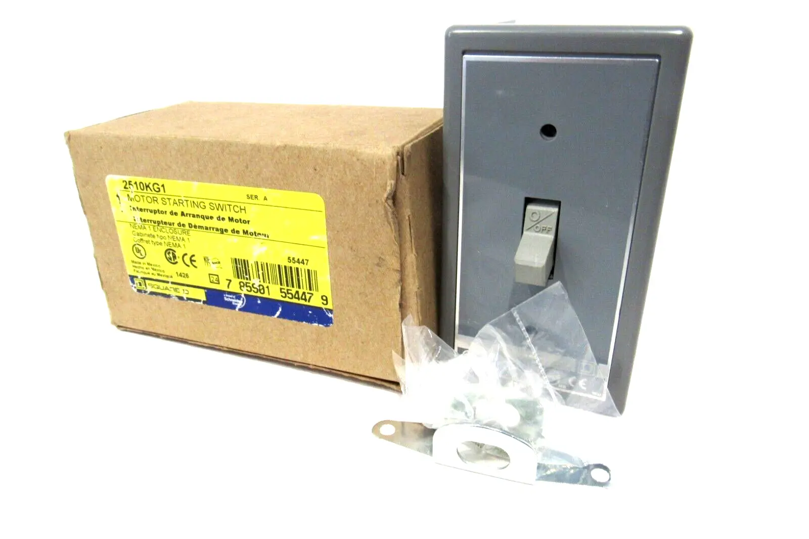 NEW SQUARE D 2510KG1 MOTOR STARTING SWITCH
