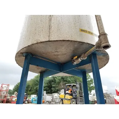 Used Stainless Steel Liquid Tank - 140 Gallon