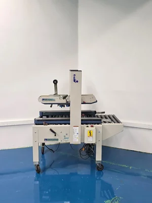 Interpack top and bottom Case sealer 120 volts with 2 interpack heads # 5990