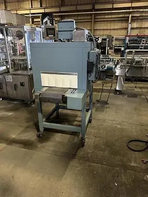 SHANKLIN # T-6XL SHRINK TUNNEL W/ SS MESH BELT CONVEYOR