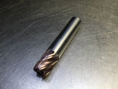 Kyocera / SGS 3/4" 5 Flute Carbide Cr Endmill 3/4" Shank .12" R 37092 (LOC2864A)
