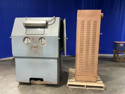 Used ZERO MANUFACTURING 220900R&DF 3PD Blast Room (Manual Booth) Ohio US | HGR 24 #1452470