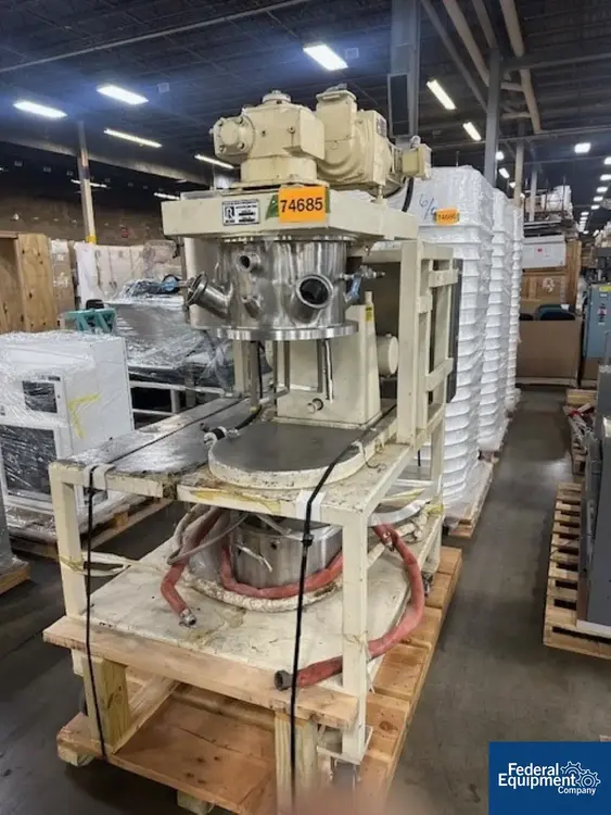 Used Ross 4 Gal Ross Double Planetary Mixer, Model LDM4, S/S Planetary Mixers Ohio US | Federal Equipment Company #420335