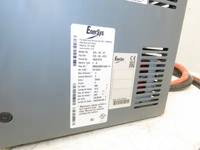 Enersys Enforcer Impaq Forklift Battery Charger 24/36/48V 480V 3Ph 2000ah