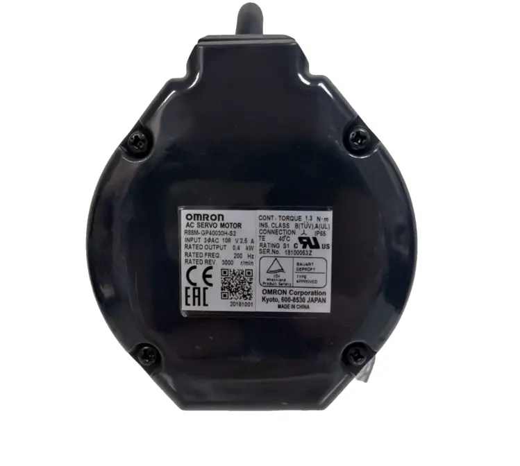 Used Omron R88M-GP40030H-S2 Servo Motors California US | ANACAPA EQUIPMENT BROKERS, INC #1232947