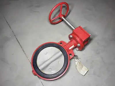 8in. Butterfly Valve, Manual Actuation, ISO 9001
