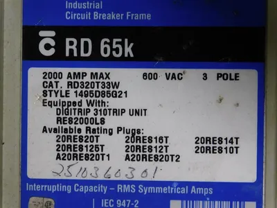 USED CUTLER HAMMER RES2000LS