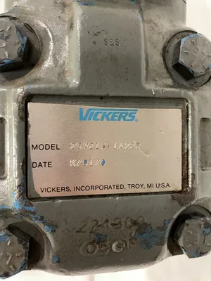 Vickers 25V21A 1A22R Hydraulic Vane Pump 5HP 1750RPM 3PH
