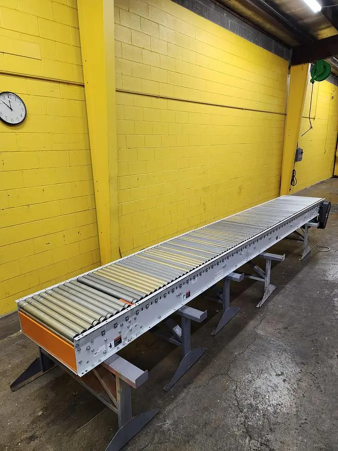 Used INTELLIGRATED LIVE ROLLER CONVEYOR - V-BELT Roller Conveyors Wisconsin US | Packer City Sales #1297862