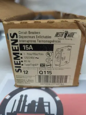 New | in-Stock SIEMENS Q115 Miscellaneous Equipment (Electrical & Power) Ohio US | Surplus Asset Holdings #1236936