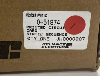 USED RELIANCE ELECTRIC 0-51874