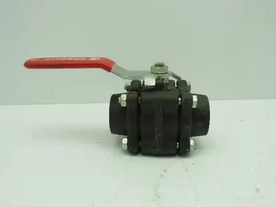 Habonim High Pressure Stainless Ball Valve Steel Body 1" NPT Class 1500