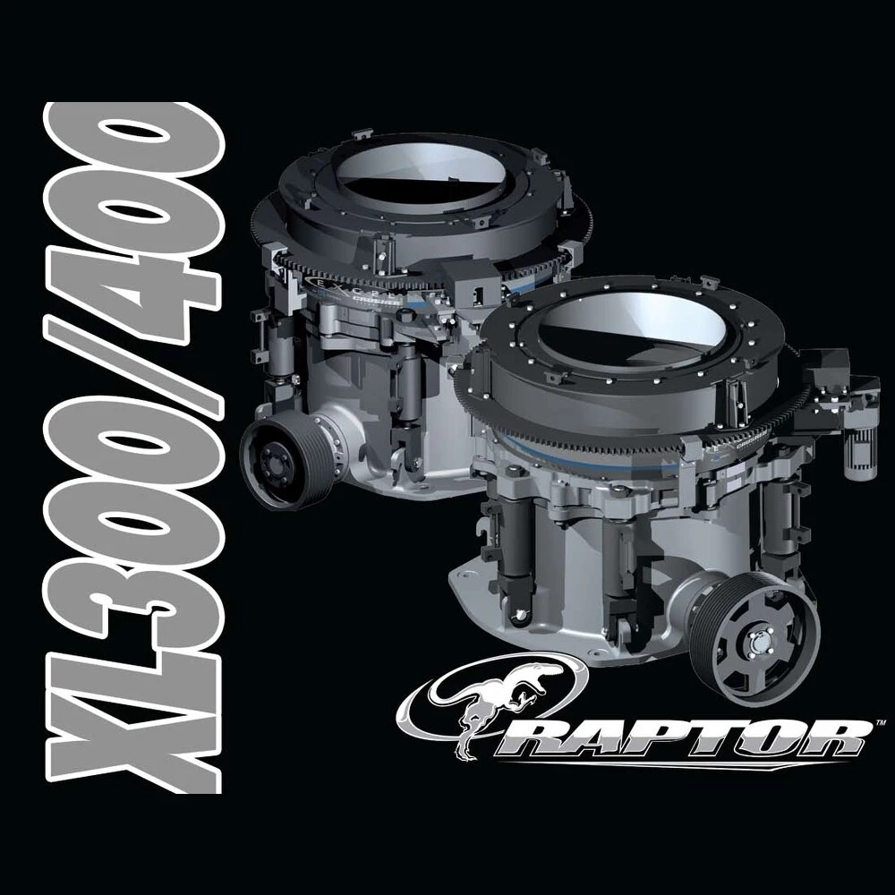 FLSMIDTH Raptor XL 300 and XL 400 Cone Crusher Consumables