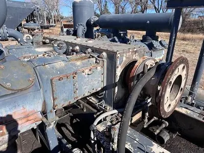 CAT G3608 / Ariel Model JGC-4 Two Stage Compressor - Cylinder Sizes 14.125" x 14.125" x 8.375" x 8.375" Less Engine