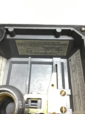 Allen-Bradley 609-ACX NEMA Manual Motor Starting Switch