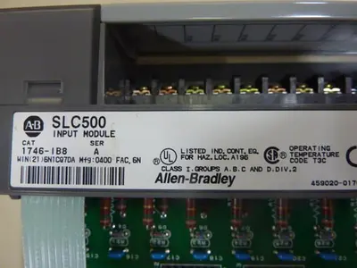 USED ALLEN BRADLEY 1746-IB8 SER A