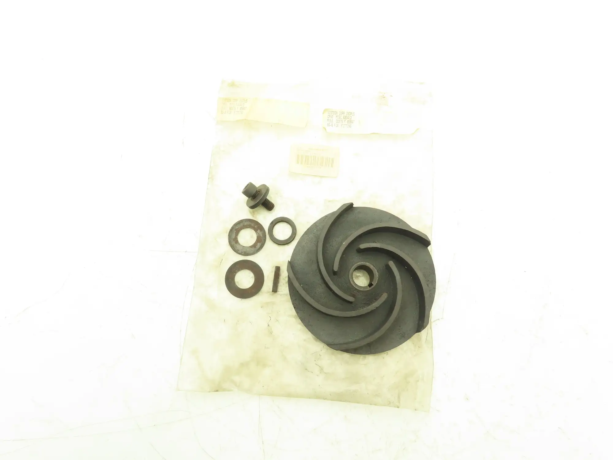 AK25026 Water Pump Impeller 5-1/2" x 7/8" Impeller Width Keyed 3/4" Bore
