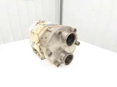 MAAG Alinox AX 110/62 Stainless Rotary Lobe Gear Pump 4" 631cm³/rev