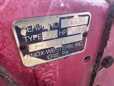 USED KNOX WESTERN 145
