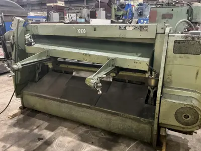 6' x 1/4" FJ EDWARDS MODEL TRUCUT HYDRAULIC SHEAR: YOBRO #24620