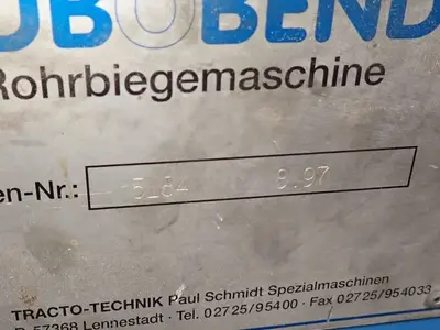 Tracto-technik 51" Tube Bending Machine