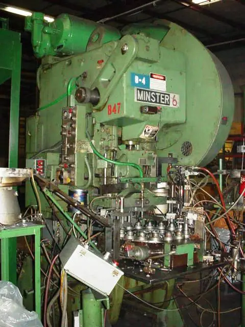60 Ton, MINSTER #6, 3"STR, 13.5"SH, 32"X21"BA, 90-180SPM, MINSTER CONTROL, 1974