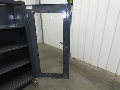Strong Hold Skylight View Storage Cabinet Extreme Duty 12 GA 3 Shelf 60x24x60"