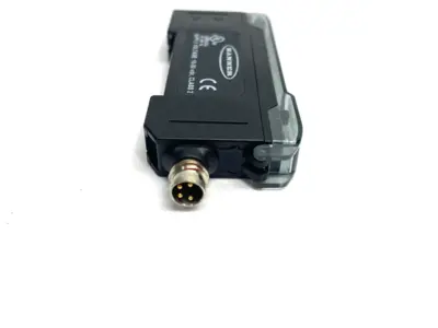 USED BANNER ENGINEERING EXPERT DUAL DISPLAY FIBER AMPLIFIER 4-PIN M8 INTEGRAL 19359