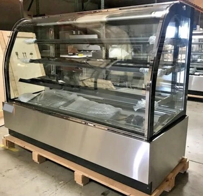 171-0036 72” Self Contained Refrigerated Full Service Bakery Display Cooler