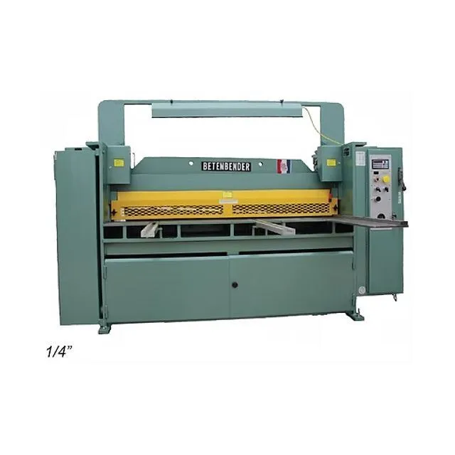 New | in-Stock BETENBENDER 6-250 Power Squaring Shears (Inch) Florida US | Sierra Victor Machinery #262607