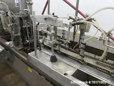 Used Ames MFG Bartelt IM10-11 Pouching Machine – Stand-Up Delta Bottom Zipper Bag Packaging System