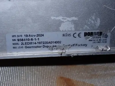 Used 2024 DORNER 2LEDM14197220A014002 Material Handling (misc) Ohio US | HGR 24 #1131367