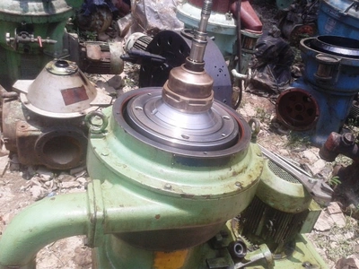 (2) Alfa-Laval MFPX 307 TFD-21 oil purifiers, 316SS.