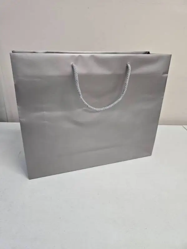 Platinum Matte 16" x 6" x 13" Gift Bags