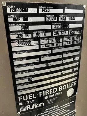 USED 2020 FULTON VMP 100