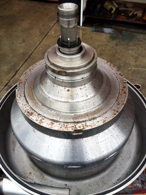 (2) Westfalia SIG 15007 nozzle centrifuges, 316 SS.