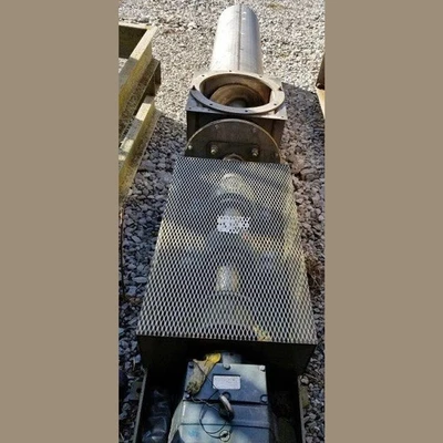 12in Dia. x 8ft Long Stainless Steel Screw Conveyor