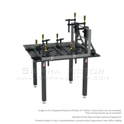 SIEGMUND SYSTEM 28 BASIC Welding Tables | Sierra Victor Industries (2)