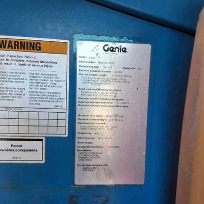 USED 2014 Genie S-60X