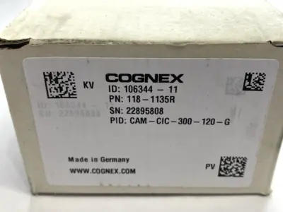 NEW COGNEX CAM-CIC-300-120-G, 118-1135R