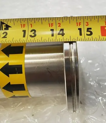 HIGH VACUUM PUMP 15'' LONG
