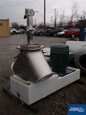 USED Schugi Schugi Flexomix Agglomerator, Model 400, 75 HP