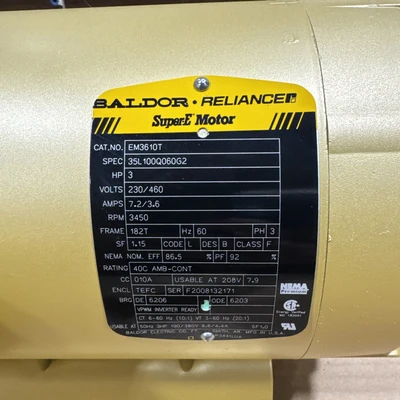 NEW Baldor EM3610T